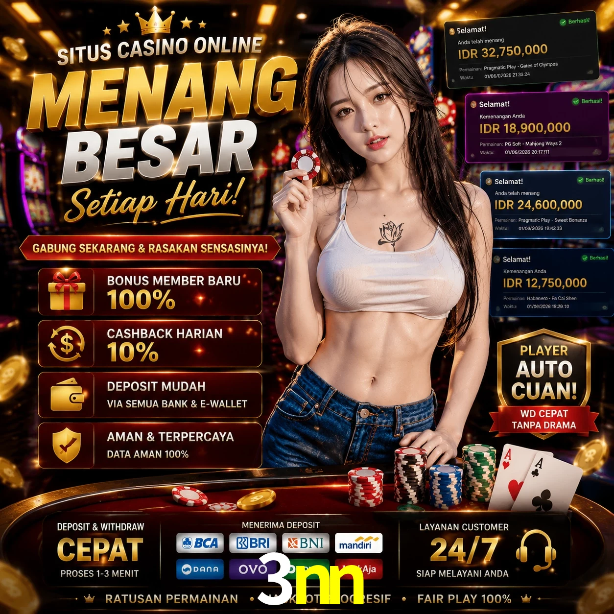 Starlight Princess - Slot game com multiplicadores na 3nn